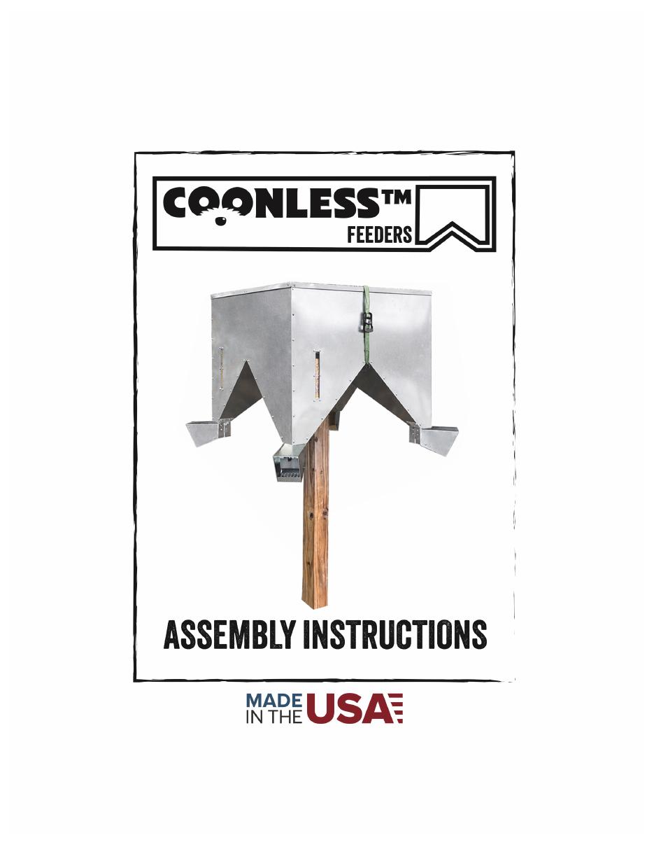 1000 lb feeder assembly — page 1